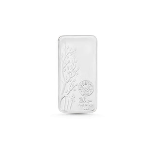 10g Lord Vinayaka – Divine Elegance 999 Purity Silver Bar (Acrylic Painted)