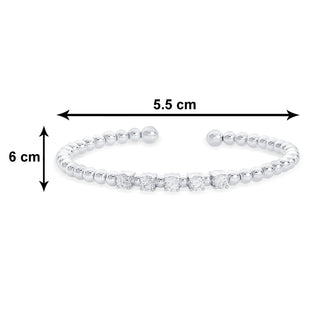 Nipura 925 Sterling Silver Vani Spring Bracelet