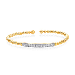 Nipura 925 Sterling Silver Kripta Spring Bracelet- Golden