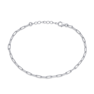 Chic 925 Sterling Silver Chain Bracelet