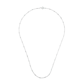 Bead Twist Link 925 Sterling Silver Chain