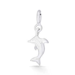 Nipura 925 Sterling Silver Jumping Dolphin Charm Pendant(without chain)