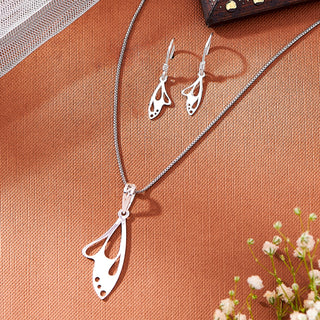 Fairy Wing Laser-cut 925 Sterling Silver Earrings
