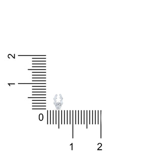 Little Reindeer Sparkle 925 Sterling Silver Stud Earrings for Kids