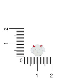 Puppy Love 925 Sterling Silver Kids Stud Earrings