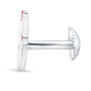 Puppy Love 925 Sterling Silver Kids Stud Earrings