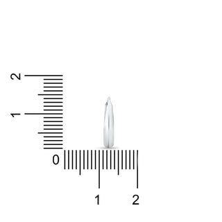 Luna Sleek 925 Sterling Silver Mini Huggie Earrings