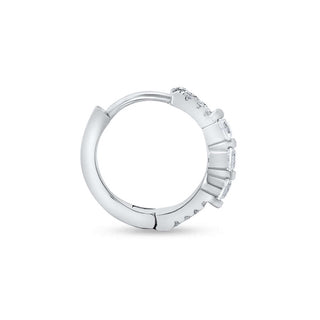 Swiss 925 Sterling Silver Hoop Earrings