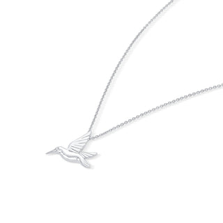 Nipura 925 Sterling Silver Hummingbird Necklace(with chain)