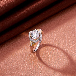 Daphne Solitaire 925 Sterling Silver Ring