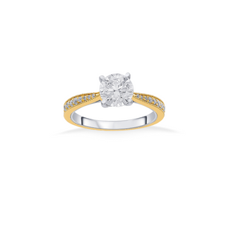 Angelix Solitaire 925 Sterling Silver Ring