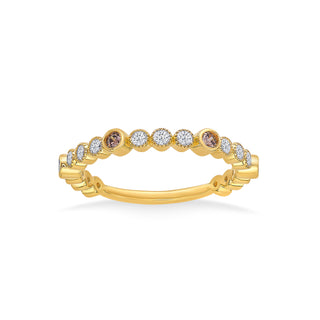 Studded Wrap Stackable 925 Sterling Silver Ring