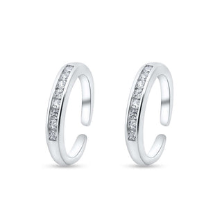 Solstice 925 Sterling Silver Adjustable Toe Ring