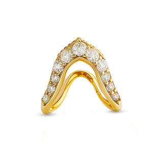 Elara 925 Sterling Silver Vanki Ring