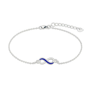 Infinity 925 Sterling Silver Bracelet