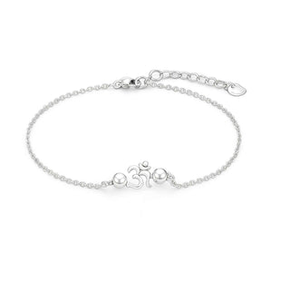 Omkara 925 Sterling Silver Bracelet
