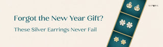 Forgot the New Year Gift? These Silver Earrings Never Fail