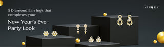 Silver Diamond Earrings: 5 Styles for Your NYE Party Looks | Nipura