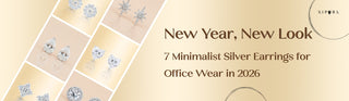 New Year, New Look: 7 Minimalist Silver Earrings for Office Wear | Nipura