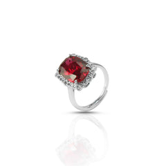 Crimson Brass Fairytale Ring