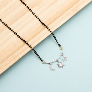 Zirconia Sana Brass Mangalsutra