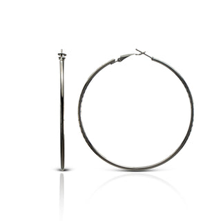 Antique Classic Brass Hoop Earrings