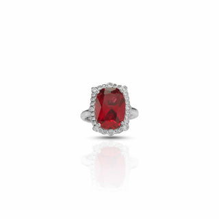 Crimson Brass Fairytale Ring
