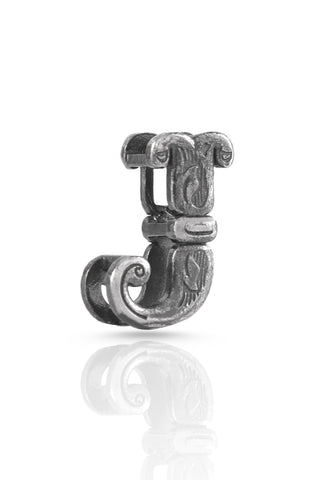 Nipura 925 Sterling Silver Initial-J Pendant