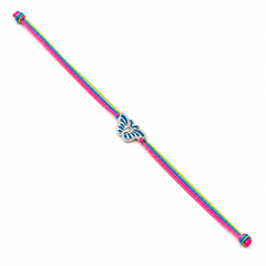 Butterfly 925 Sterling Silver Thread Rakhi for Toddler & Kids Brother Cute Raksha Bandhan Gift