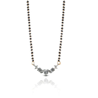 Zirconia Amata Brass Mangalsutra