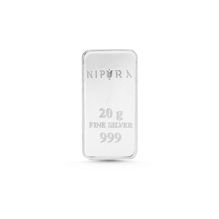 Nipura Blessed Varalakshmi  – Goddess Varalakshmi  999 Silver Bar (20g, Acrylic Painted)