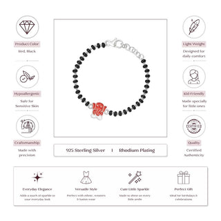 Ganesha  Nazariya 925 Sterling Silver Bracelets for Baby & Kids