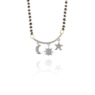 Zirconia Sana Brass Mangalsutra