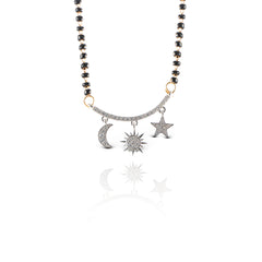 Zirconia Sana Brass Mangalsutra