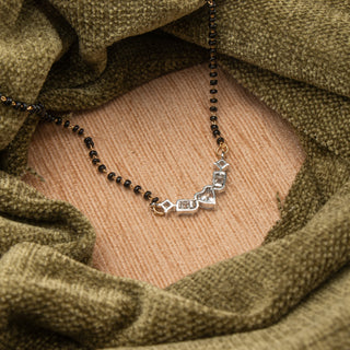 Zirconia Amata Brass Mangalsutra