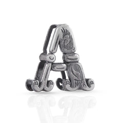 A Initial 925 Sterling Silver Pendant without Chain