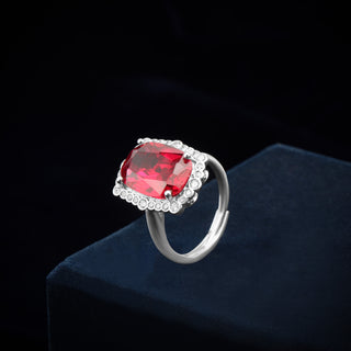 Crimson Brass Fairytale Ring