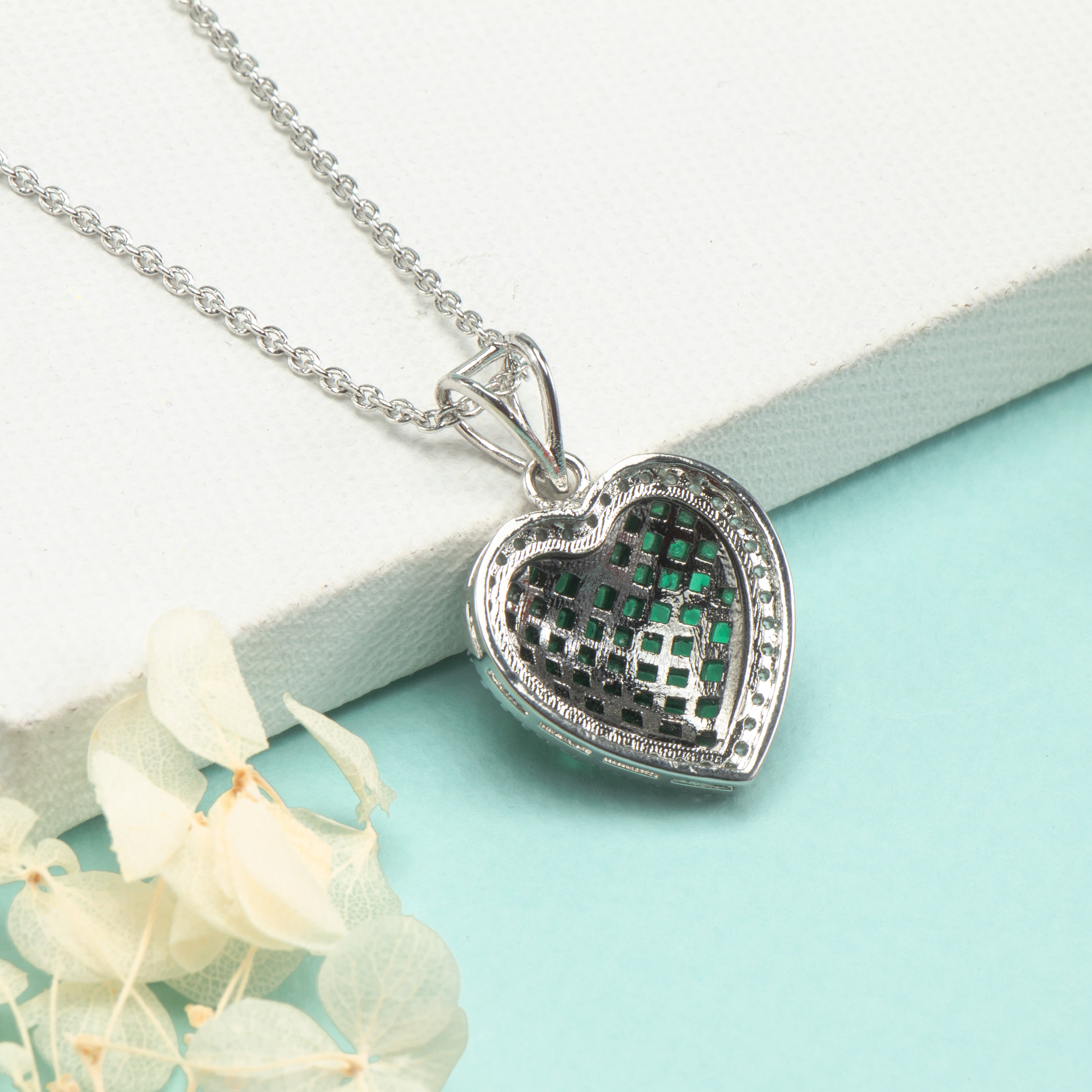 Forrest Mystery Heart Necklace