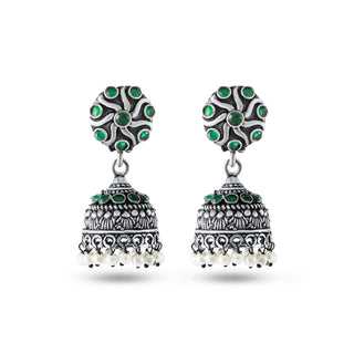 Amapola Alloy Jhumki