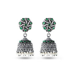Amapola Alloy Jhumki