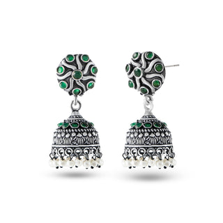 Amapola Alloy Jhumki