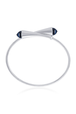 Nipura 925 Sterling Silver Cleo Blue Bangle