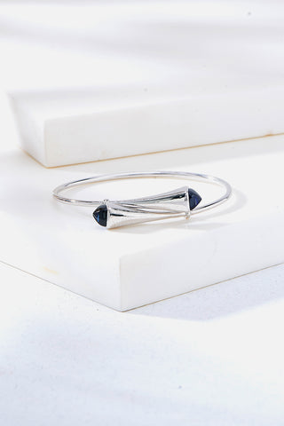 Nipura 925 Sterling Silver Cleo Blue Bangle