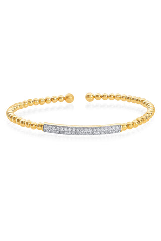 Nipura 925 Sterling Silver Kripta Spring Bracelet- Golden