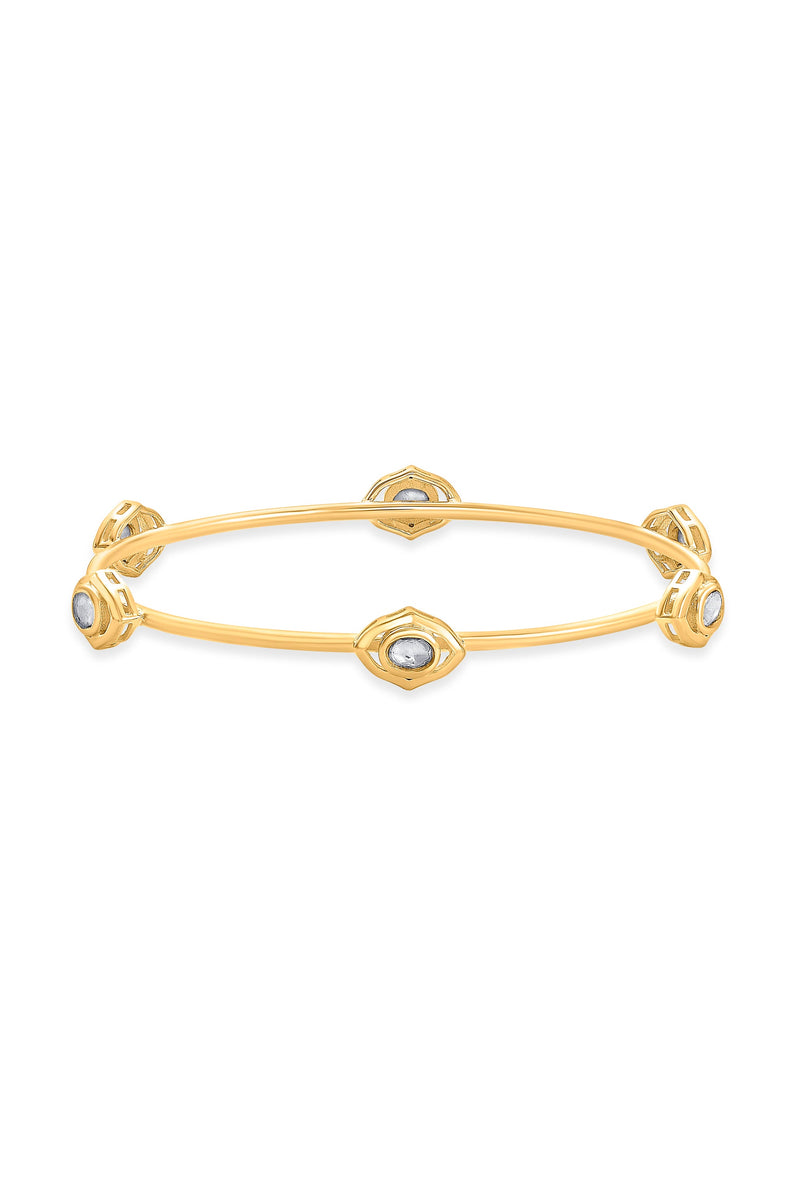 Nipura 925 Sterling Silver Niloufer Bangle