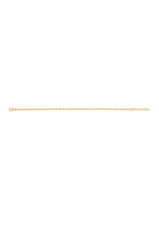 Nipura 925 Sterling Silver Golden Chic Chain Bracelet