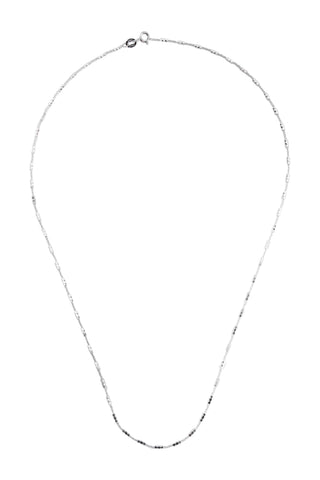 Nipura 925 Sterling Silver Diamond-cut Popcorn Chain