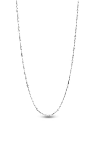 Nipura 925 Sterling Silver Box Ball Chain