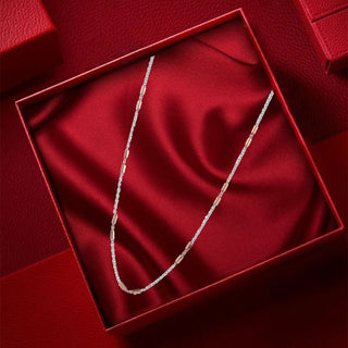 Nipura 925 Sterling Silver Two-tone Bead Chain