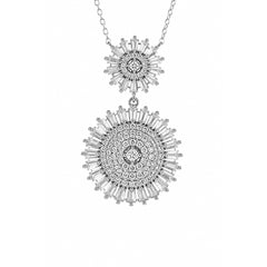 White CZ Sterling Silver Chain | Nipura